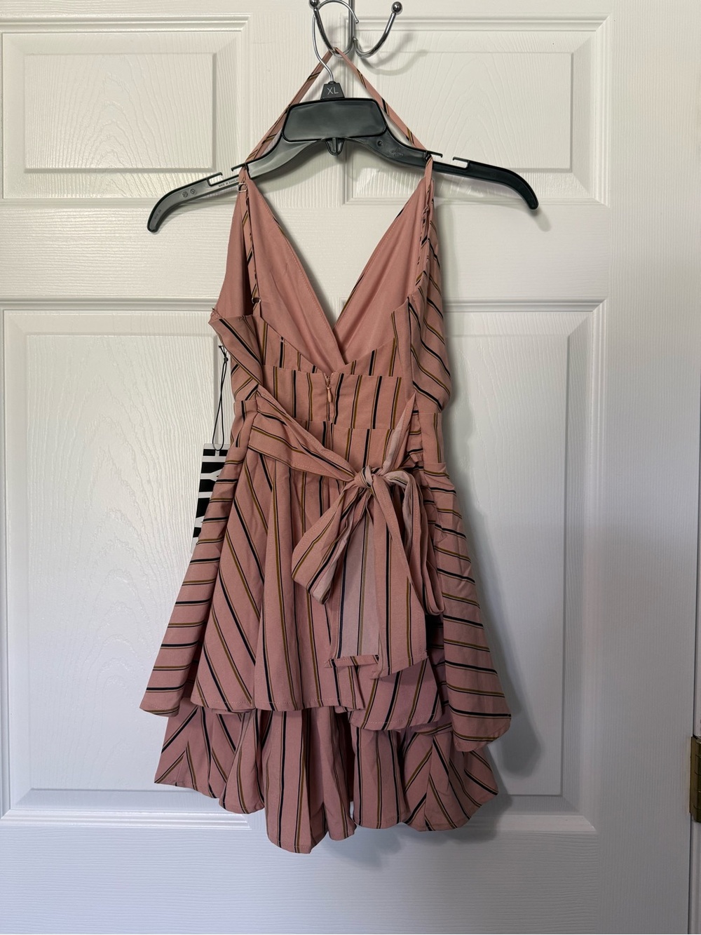 HYFVE NWT Striped Halter Tiered Dress- S - Picture 5 of 7